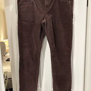 GAP Women’s 1969  Dark Brown Corduroy Pants